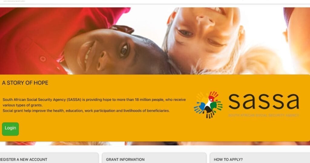 this image is on sassa r350 grant application online
